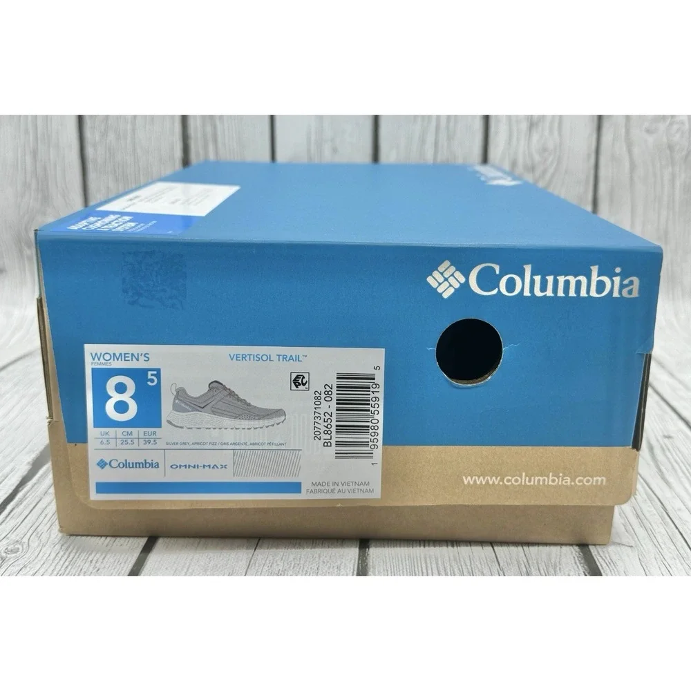 Columbia Bertisol Trail Grey Shoes Men's Size 8.5 BL8652-082